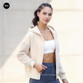 2021 New Fashion Coat Women Sport Breathable Casual Jacket Custom Winter Latest Design Crop Top Jackets